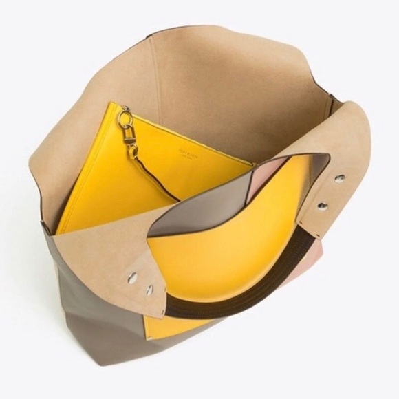 Tory Burch Color Block Rory Tote - Picture 4 of 10